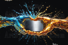 Logo Connecting Hands Dynamic: Amazing Digital Graphics Art Collection