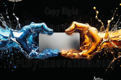 Logo Connecting Hands Dynamic: Amazing Digital Graphics Art Collection