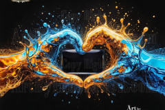 Logo Connecting Hands Dynamic: Amazing Digital Graphics Art Collection