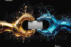 Logo Connecting Hands Dynamic: Amazing Digital Graphics Art Collection