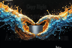 Logo Connecting Hands Dynamic: Amazing Digital Graphics Art Collection