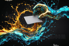 Logo Connecting Hands Dynamic: Amazing Digital Graphics Art Collection