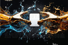 Logo Connecting Hands Dynamic: Amazing Digital Graphics Art Collection