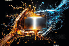 Logo Connecting Hands Dynamic: Amazing Digital Graphics Art Collection