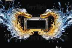 Logo Connecting Hands Dynamic: Amazing Digital Graphics Art Collection