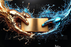 Logo Connecting Hands Dynamic: Amazing Digital Graphics Art Collection