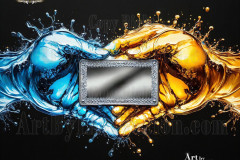 Logo Connecting Hands Dynamic: Amazing Digital Graphics Art Collection