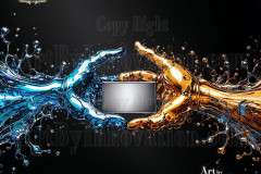 Logo Connecting Hands Dynamic: Amazing Digital Graphics Art Collection