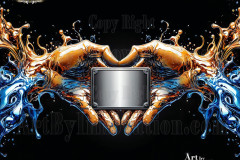Logo Connecting Hands Dynamic: Amazing Digital Graphics Art Collection