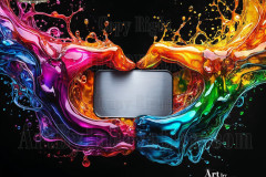 Logo Connecting Hands Dynamic: Amazing Digital Graphics Art Collection