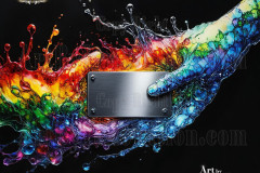 Logo Connecting Hands Dynamic: Amazing Digital Graphics Art Collection