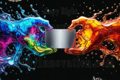 Logo Connecting Hands Dynamic: Amazing Digital Graphics Art Collection