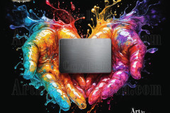 Logo Connecting Hands Dynamic: Amazing Digital Graphics Art Collection