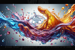 Logo Connecting Hands Dynamic: Amazing Digital Graphics Art Collection