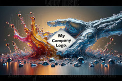 Logo Connecting Hands Dynamic: Amazing Digital Graphics Art Collection