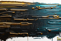 Logo Paint Strokes,Artist Specialized Design: Amazing Digital Graphics Art Collection