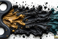 Logo Paint Strokes,Artist Specialized Design: Amazing Digital Graphics Art Collection