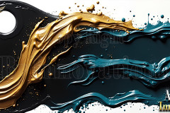Logo Paint Strokes,Artist Specialized Design: Amazing Digital Graphics Art Collection