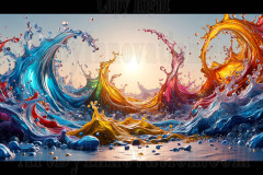 Digital Artwork Designs & Patterns