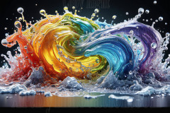 Digital Artwork Designs & Patterns