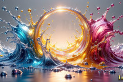 Digital Artwork Designs & Patterns