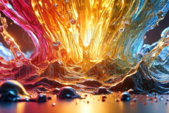 Digital Artwork Designs & Patterns