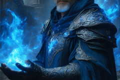 Elemental Mages,handsome men,fantasy,and magic,brought to life through the magic of AI