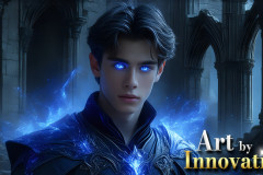 Elemental Mages,handsome men,fantasy,and magic,brought to life through the magic of AI