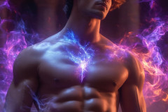 Elemental Mages,handsome men,fantasy,and magic,brought to life through the magic of AI