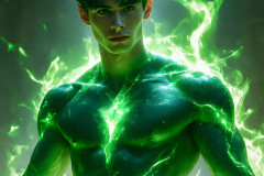 Elemental Mages,handsome men,fantasy,and magic,brought to life through the magic of AI