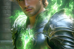 Elemental Mages,handsome men,fantasy,and magic,brought to life through the magic of AI