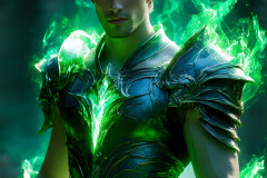 Elemental Mages,handsome men,fantasy,and magic,brought to life through the magic of AI