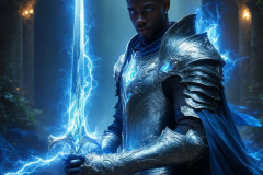 Elemental Mages,handsome men,fantasy,and magic,brought to life through the magic of AI