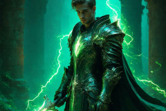 Elemental Mages,handsome men,fantasy,and magic,brought to life through the magic of AI