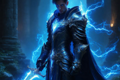 Elemental Mages,handsome men,fantasy,and magic,brought to life through the magic of AI