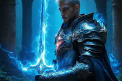 Elemental Mages,handsome men,fantasy,and magic,brought to life through the magic of AI