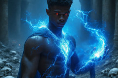 Elemental Mages,handsome men,fantasy,and magic,brought to life through the magic of AI