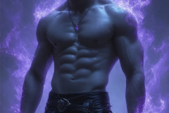 Elemental Mages,handsome men,fantasy,and magic,brought to life through the magic of AI