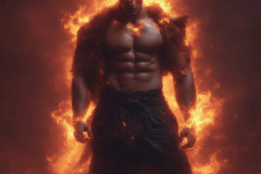 Elemental Mages,handsome men,fantasy,and magic,brought to life through the magic of AI