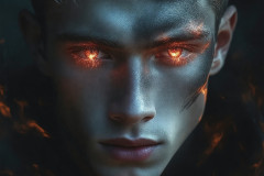 Elemental Mages,handsome men,fantasy,and magic,brought to life through the magic of AI