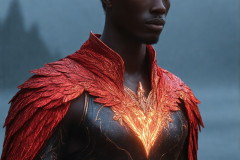 Elemental Mages,handsome men,fantasy,and magic,brought to life through the magic of AI