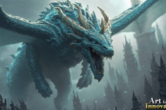 The Dragon God Bahamut Dominates the Sky, Passing Devine Judgment