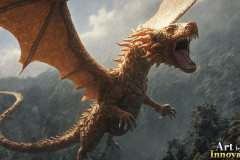 The Dragon God Bahamut Dominates the Sky, Passing Devine Judgment