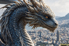 The Dragon God Bahamut Dominates the Sky, Passing Devine Judgment