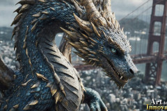 The Dragon God Bahamut Dominates the Sky, Passing Devine Judgment