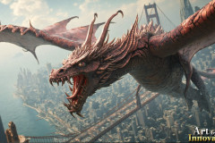 The Dragon God Bahamut Dominates the Sky, Passing Devine Judgment