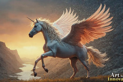 Unicorns,the Myth the Legend,the Fantasy Flying Horse.