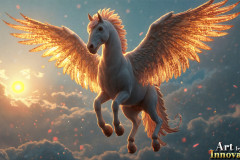 Unicorns, the Myth the Legend, the Fantasy Flying Horse.