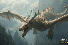 The Dragon God Bahamut Dominates the Sky, Passing Devine Judgment