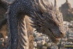 The Dragon God Bahamut Dominates the Sky, Passing Devine Judgment